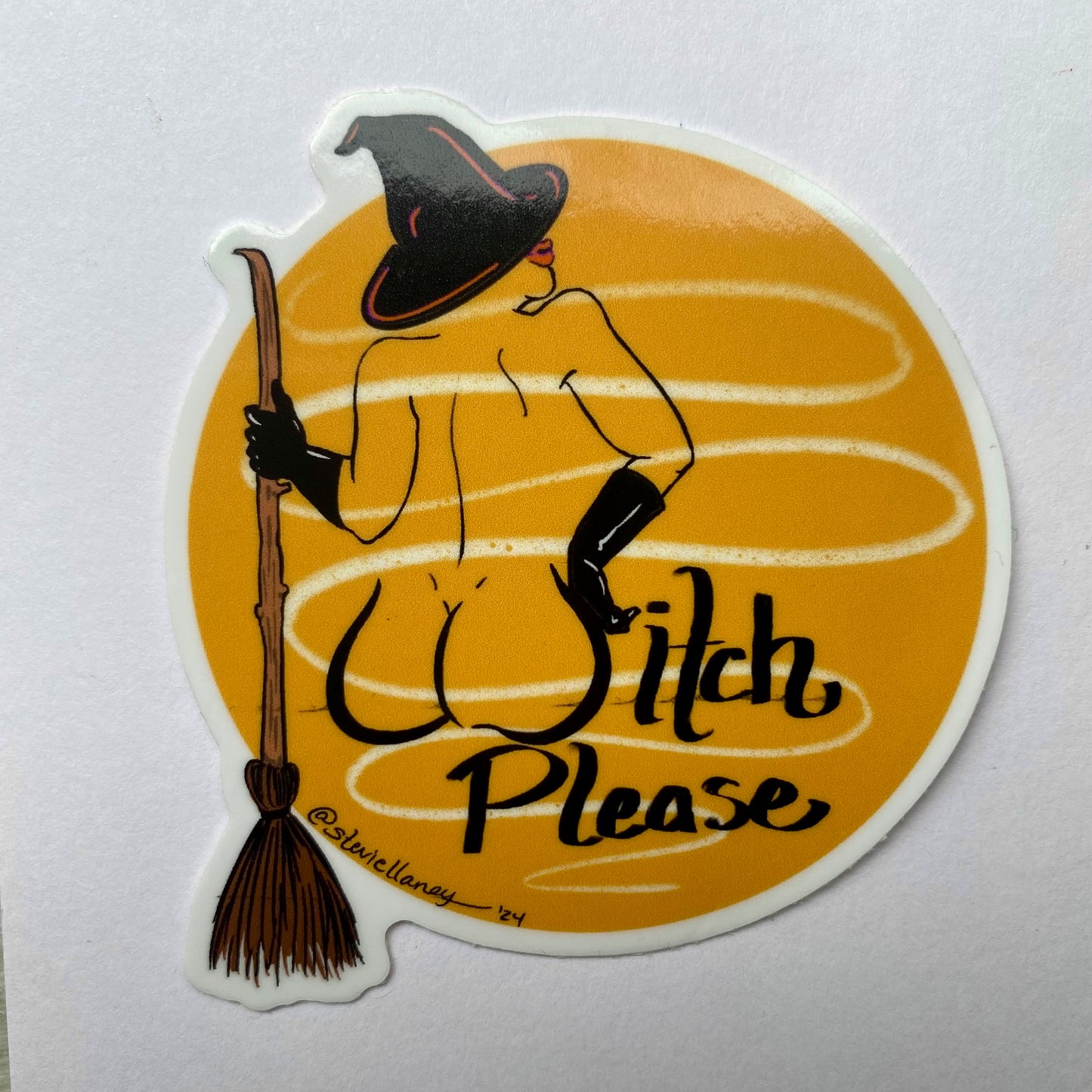 Witch Please STICKER