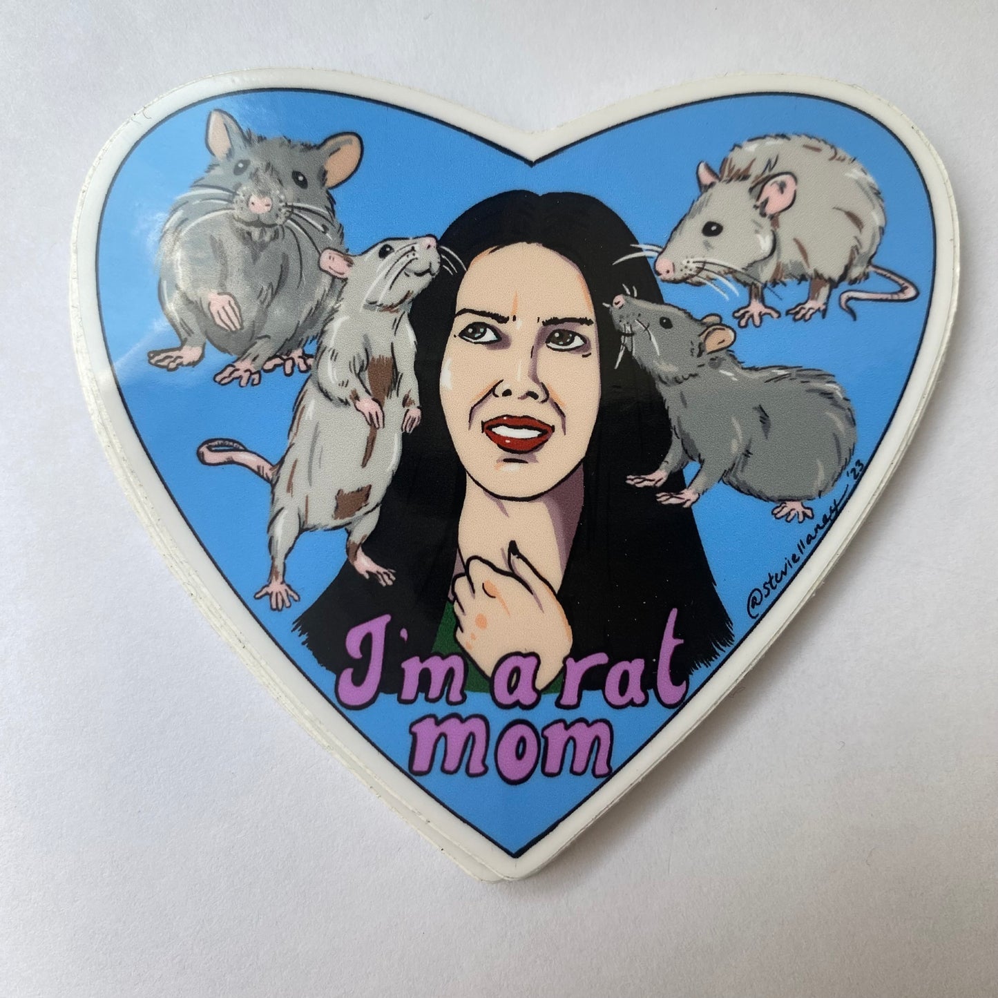 Rat Mom STICKER
