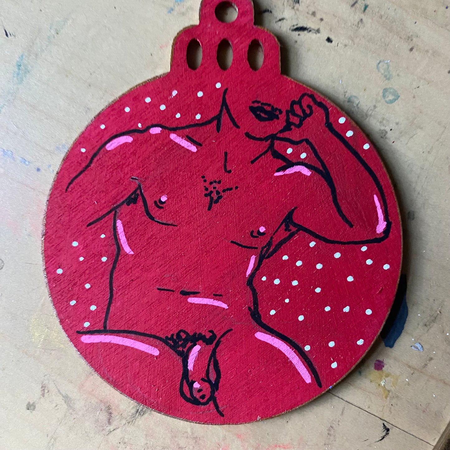 Holiday Hotties! ORNAMENTS