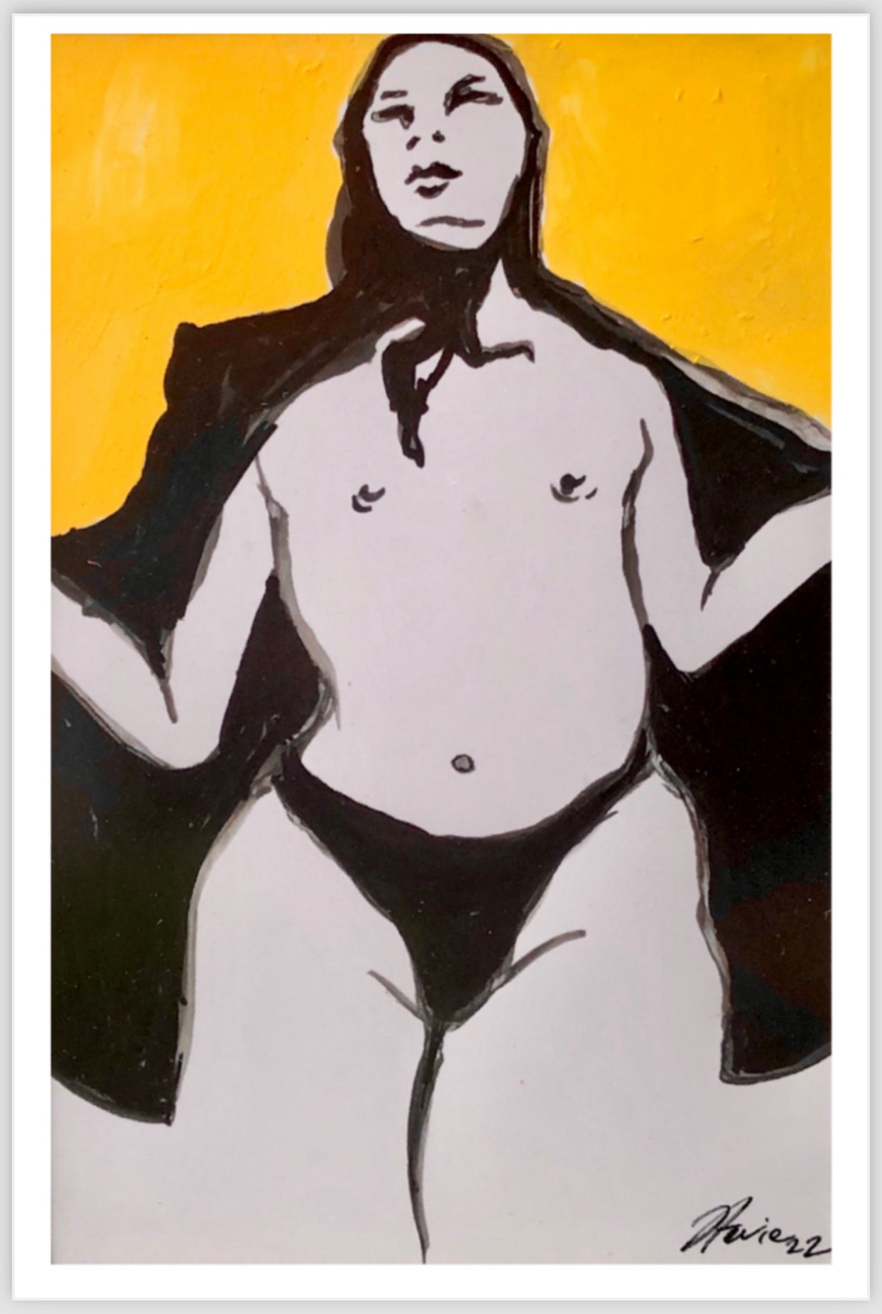 Very Vol.8 Black CapePOSTCARD/ PRINT /CARD