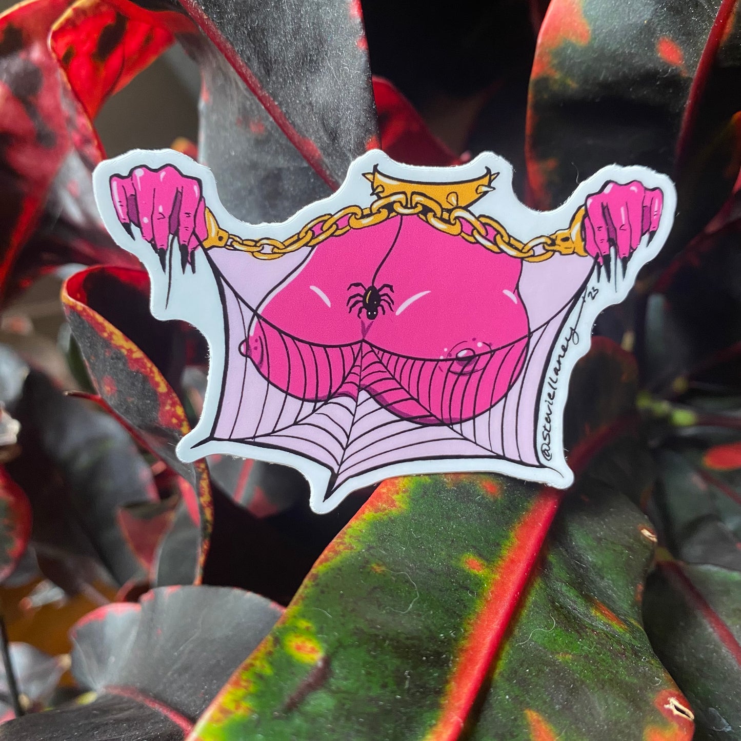 Bubble Gum BOO-bies STICKER