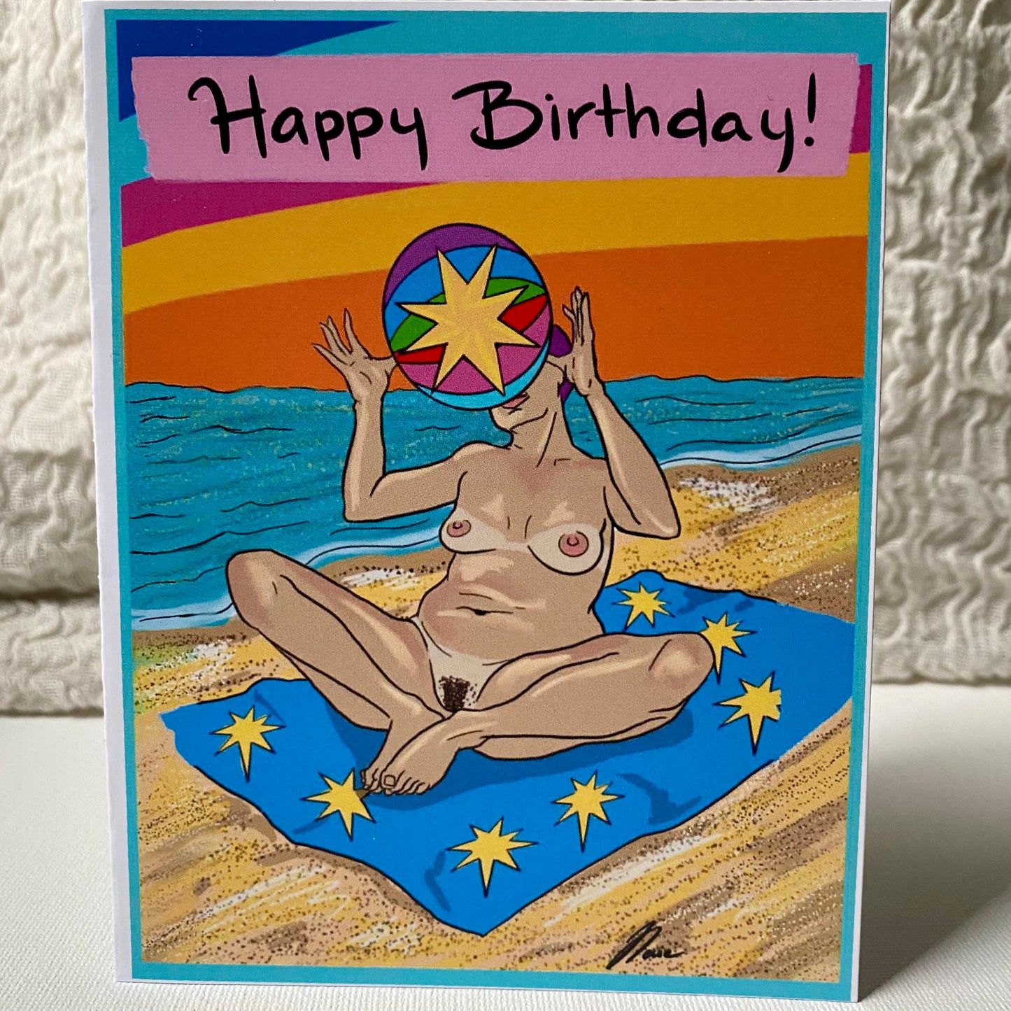 Happy Birthday Star GREETING CARD