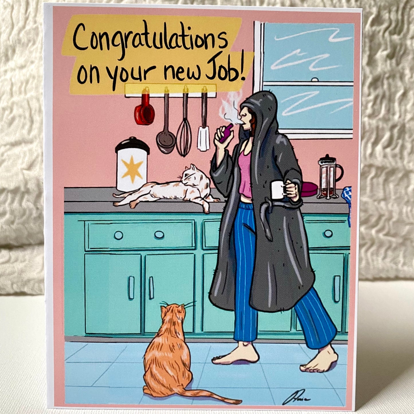 Congratulations On Your New Job GREETING CARD