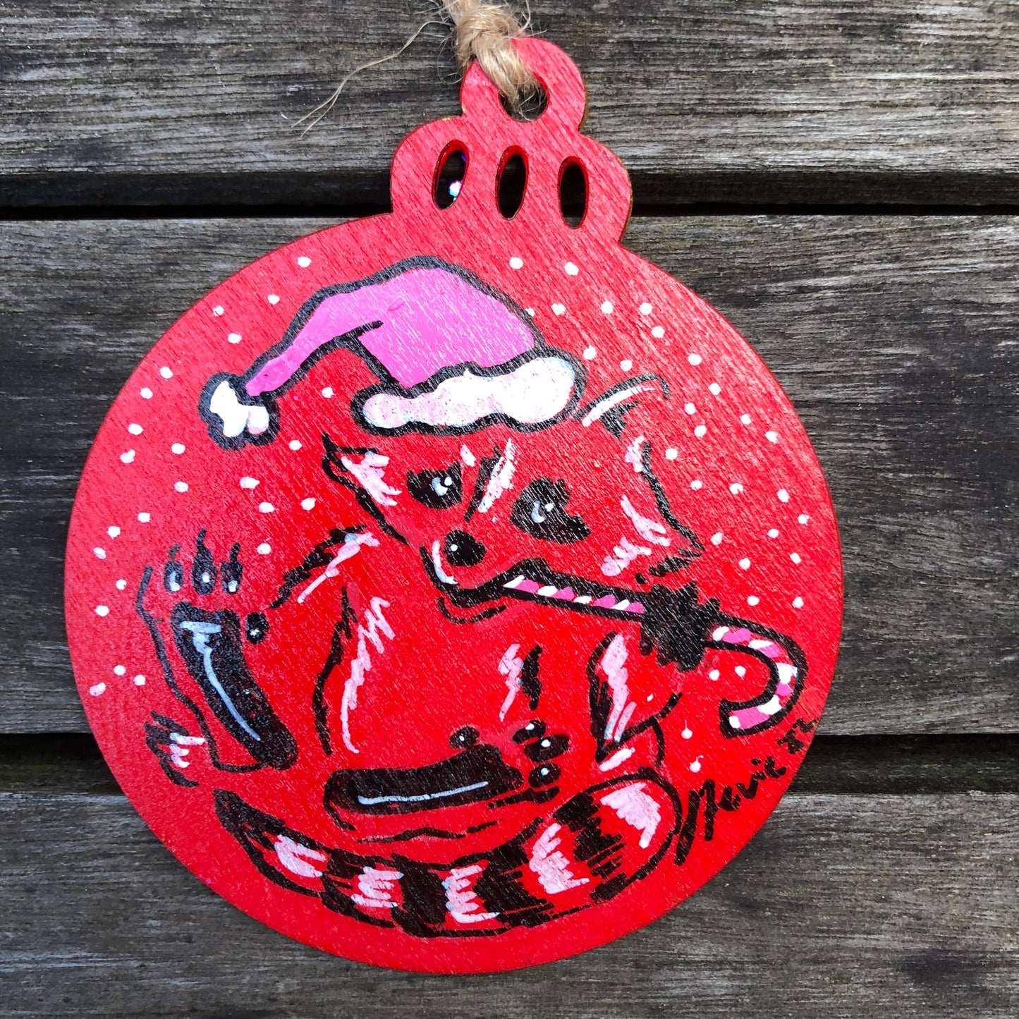 Raccoon ORNAMENTS in