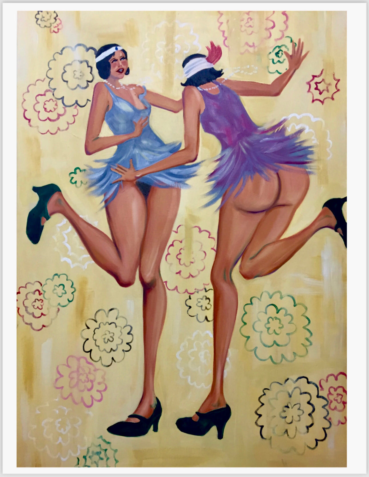 Flapper Gals PRINT