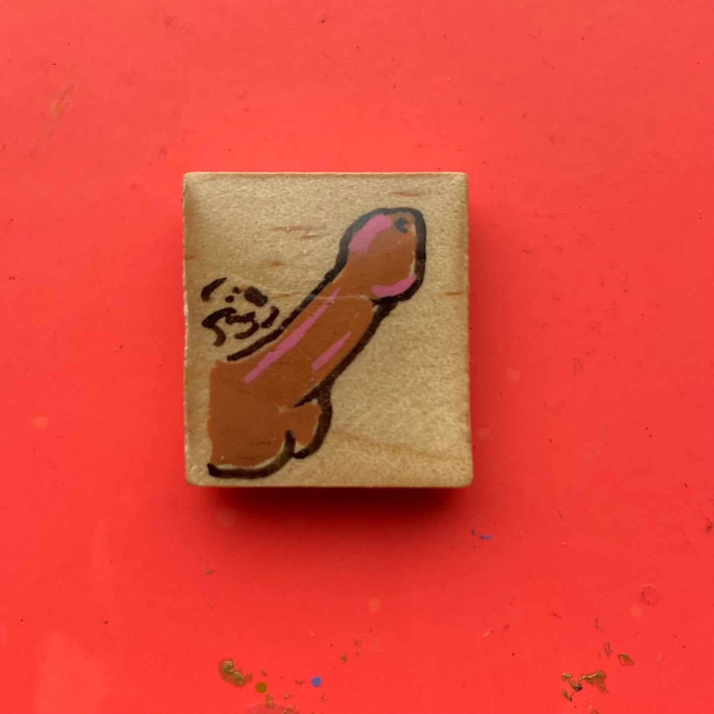 Penis, Vulva’s and Butt’s OH My! Scrabble Tile MAGNET
