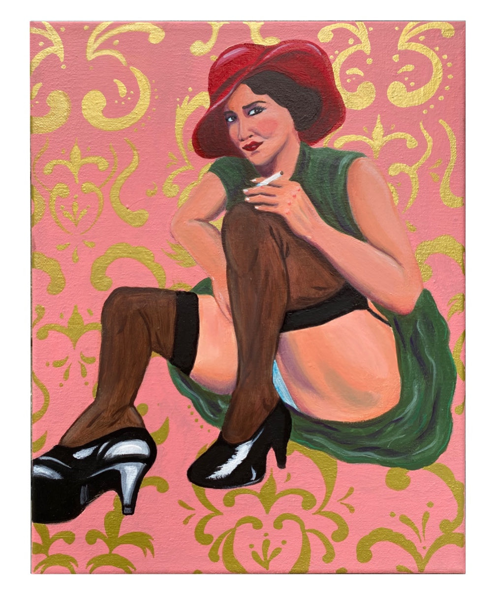 Sassy Smokers Diptych PRINT