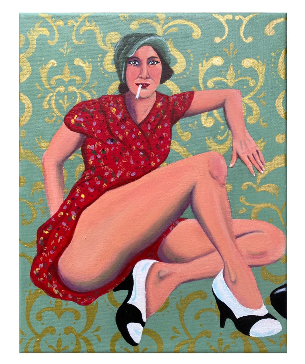 Sassy Smokers Diptych PRINT