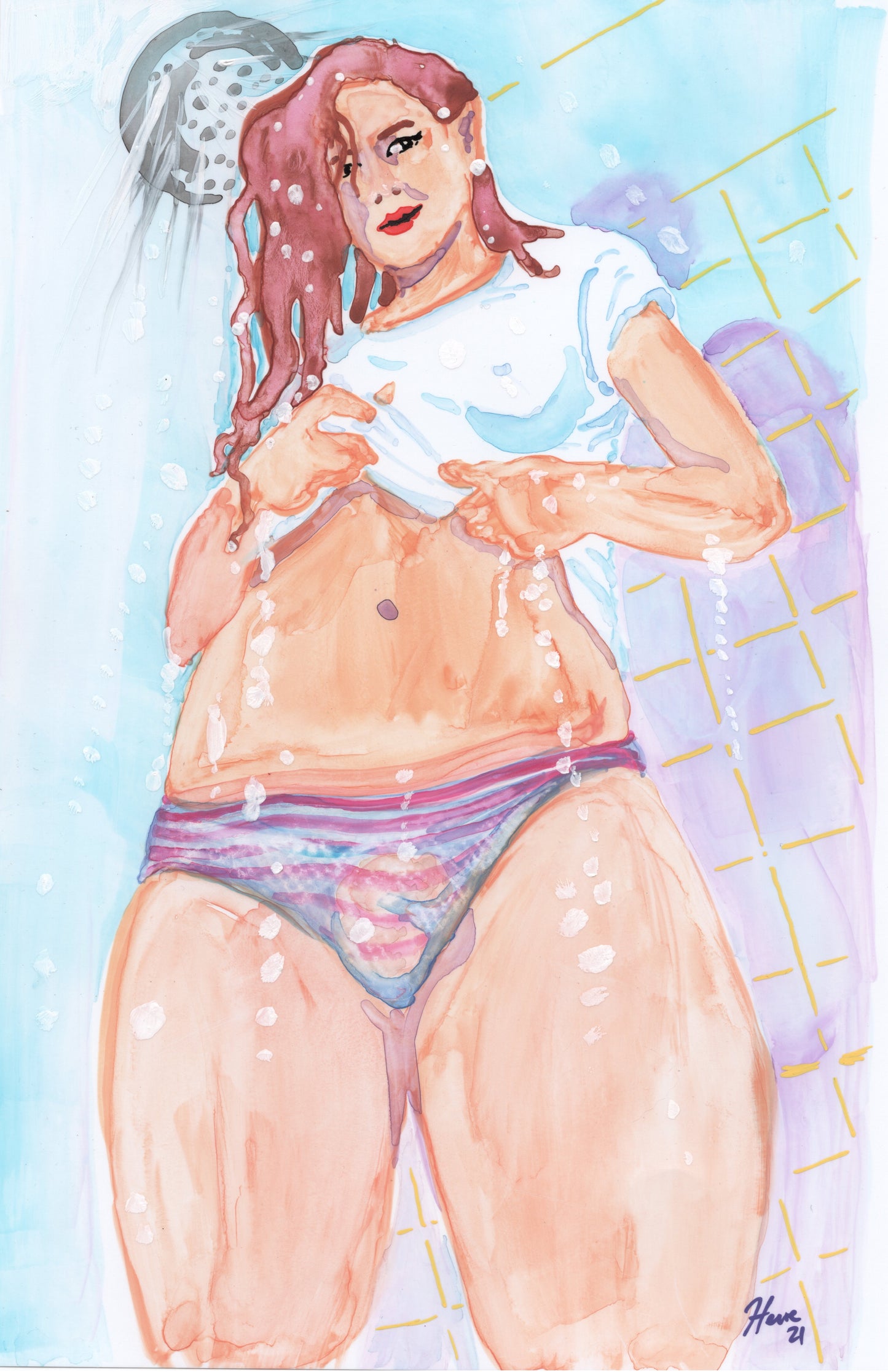 Very Issue 1 Centerfold PRINT