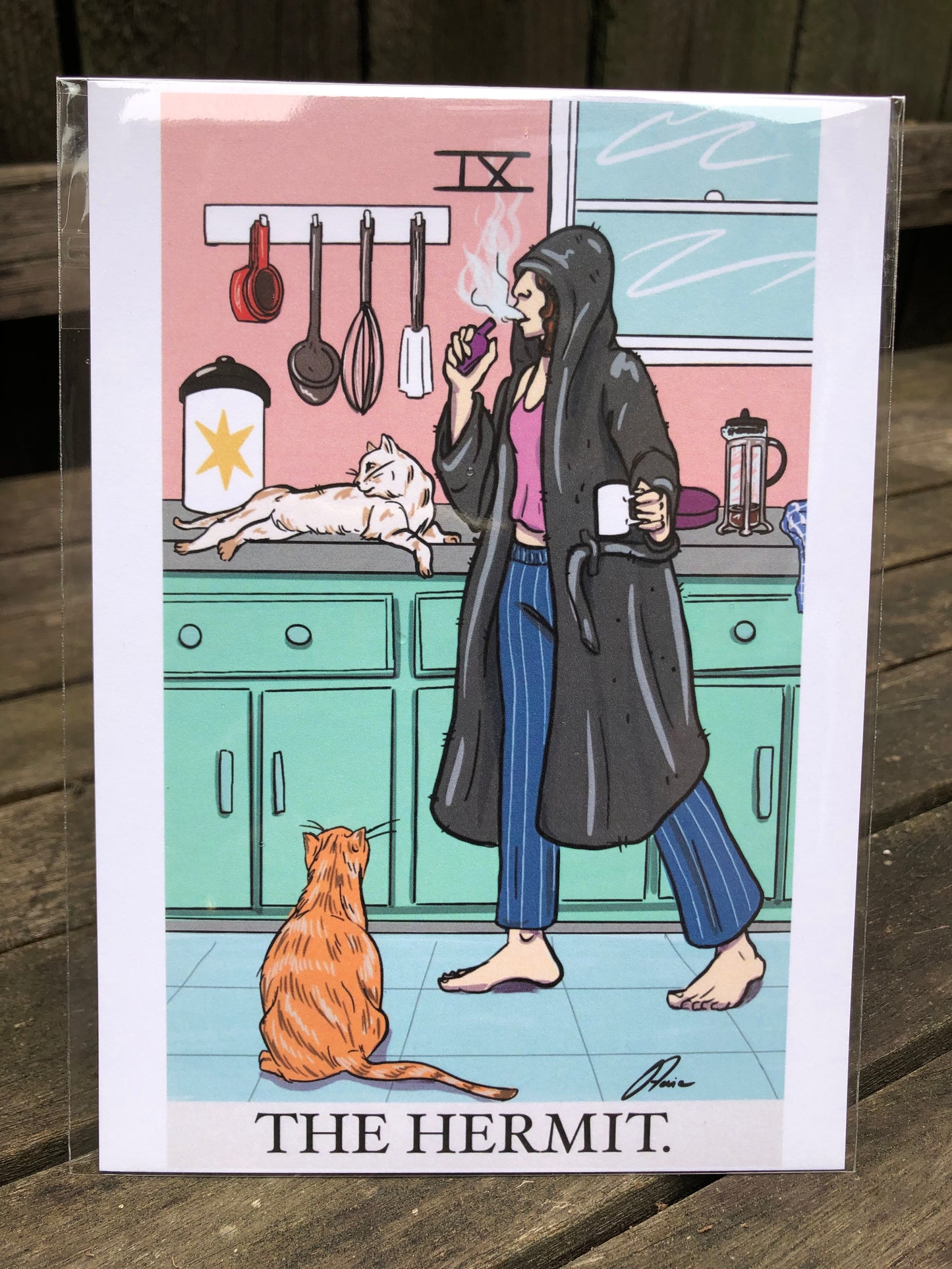 The Hermit Tarot PRINT