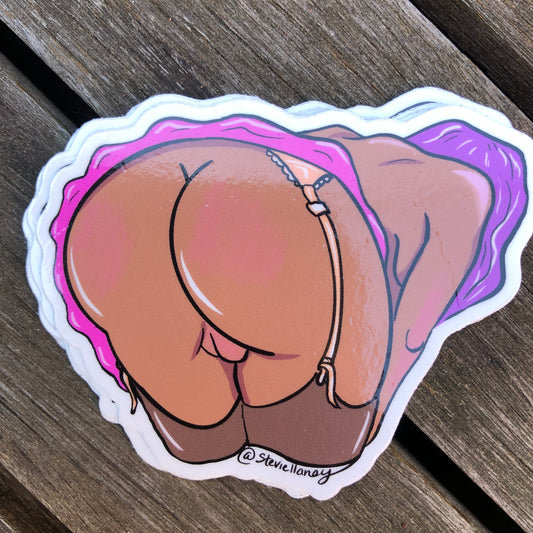 Bent Over Very STICKER