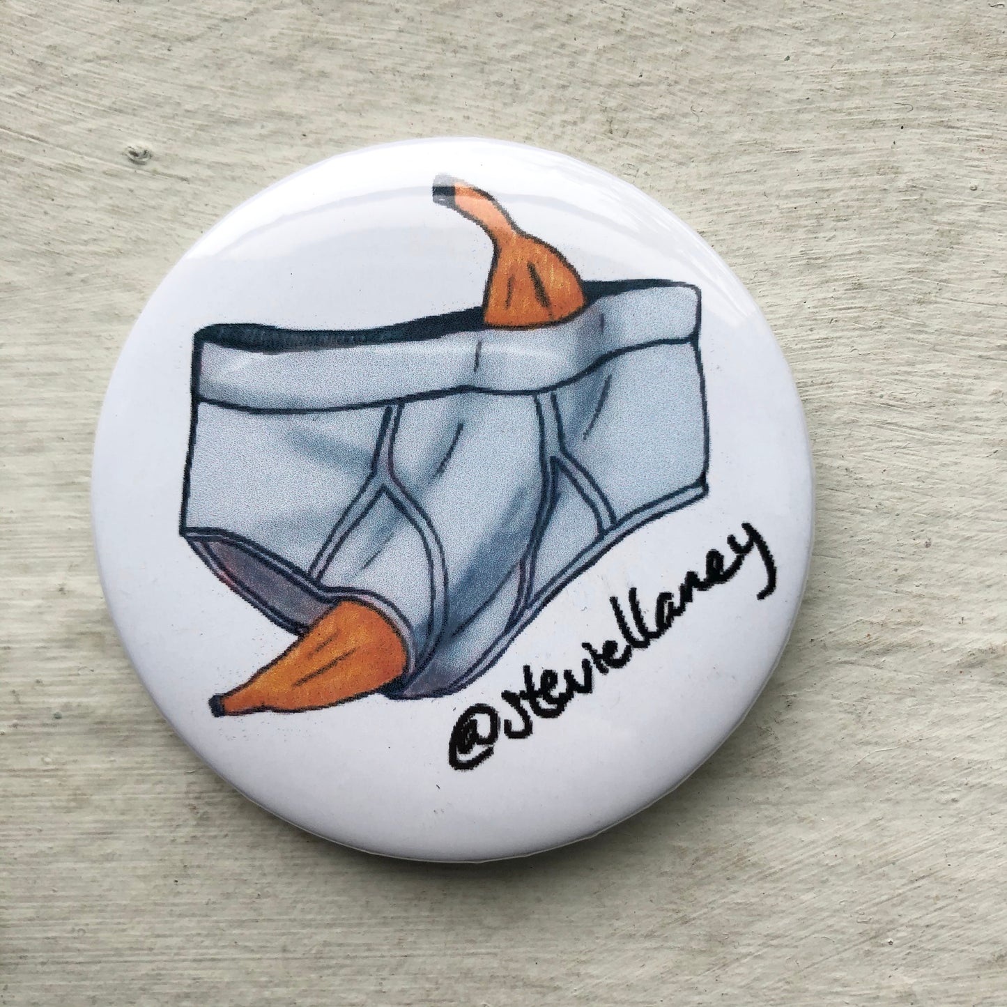Banana Hammock BUTTON