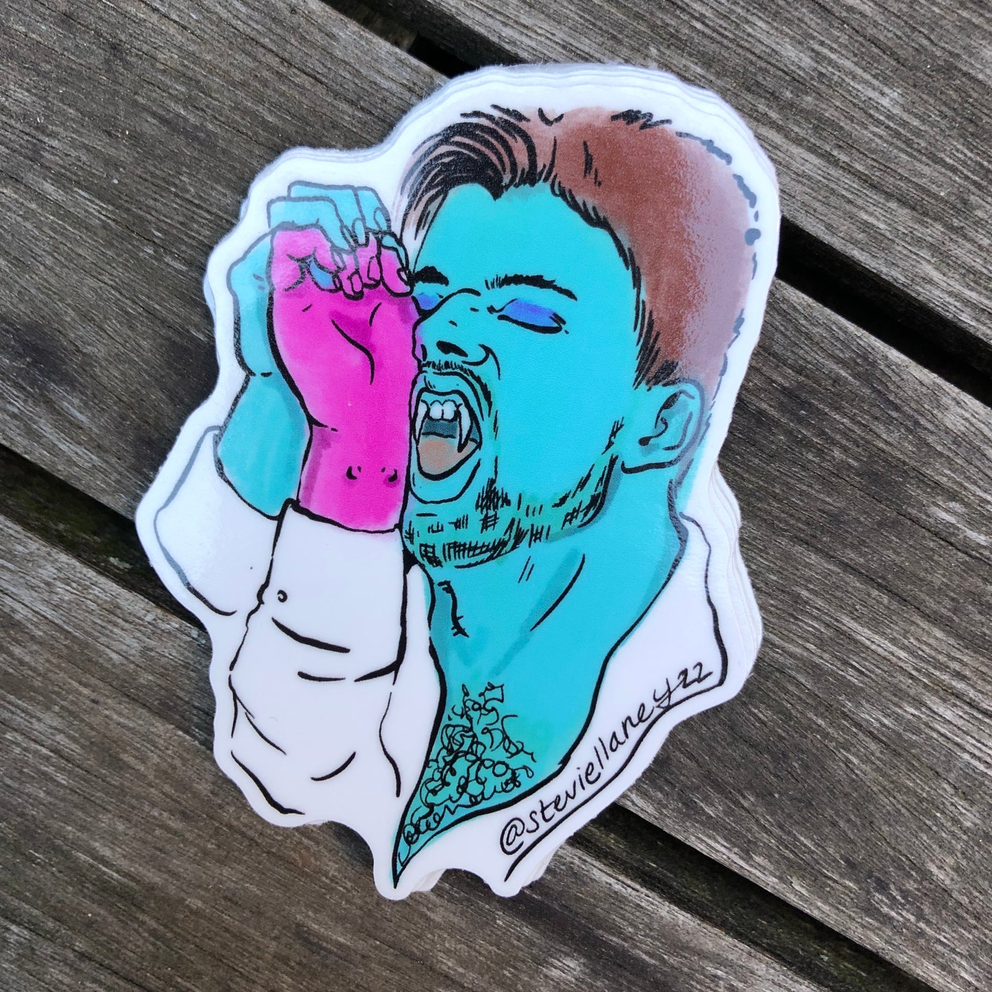 Wrist Kiss STICKER