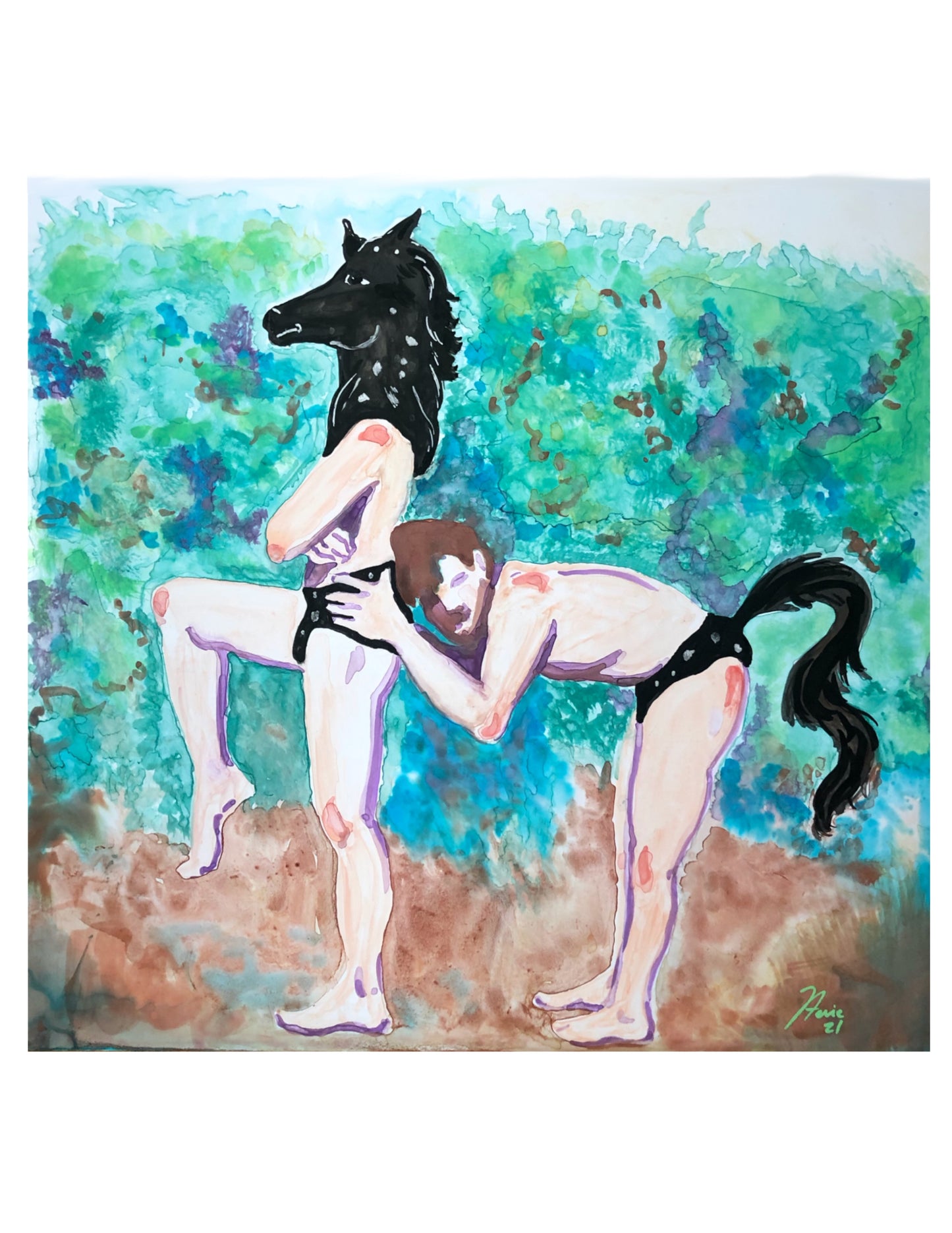 Horsin’ Around PRINT