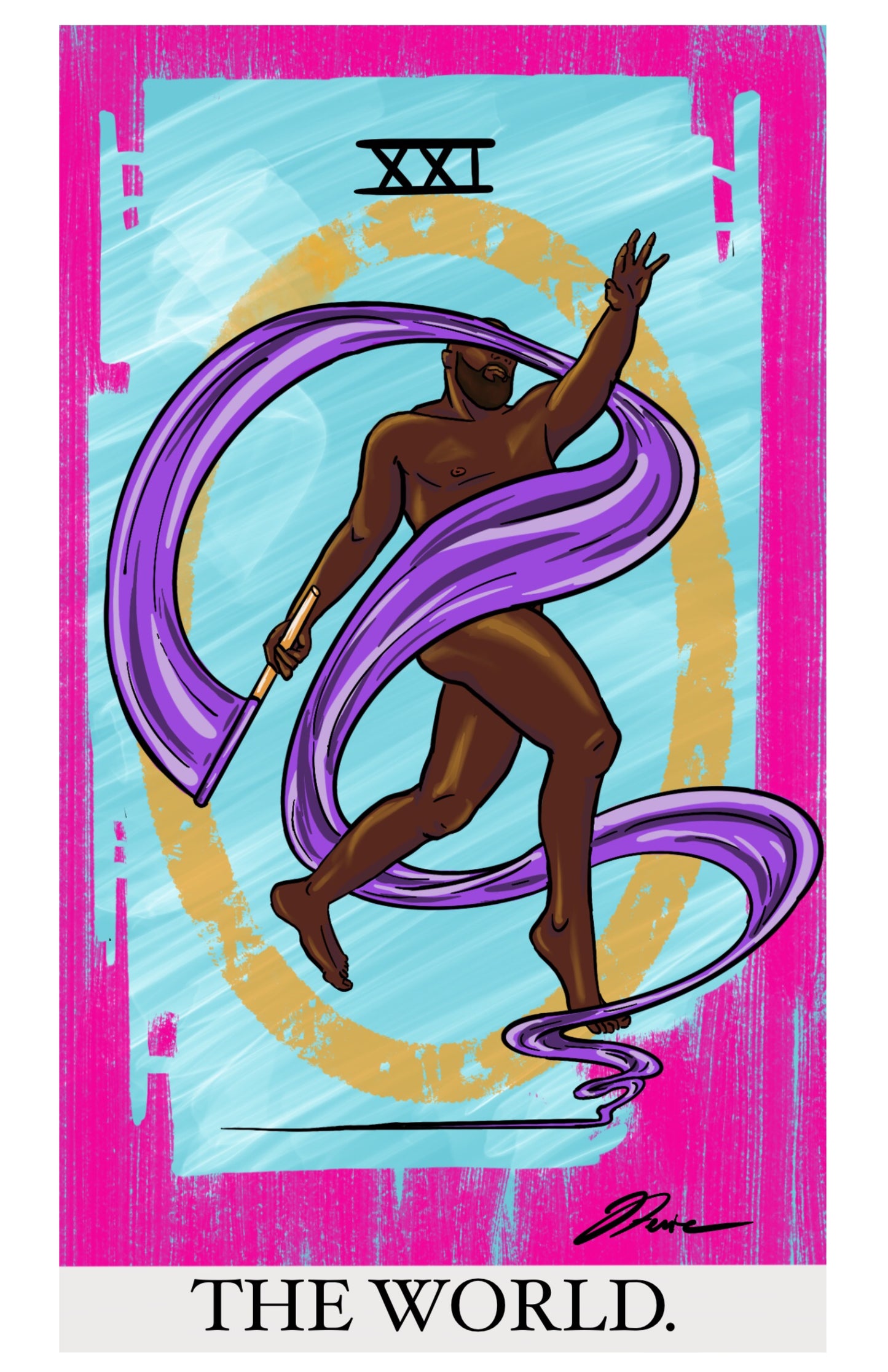 The World Tarot POSTER/ PRINT