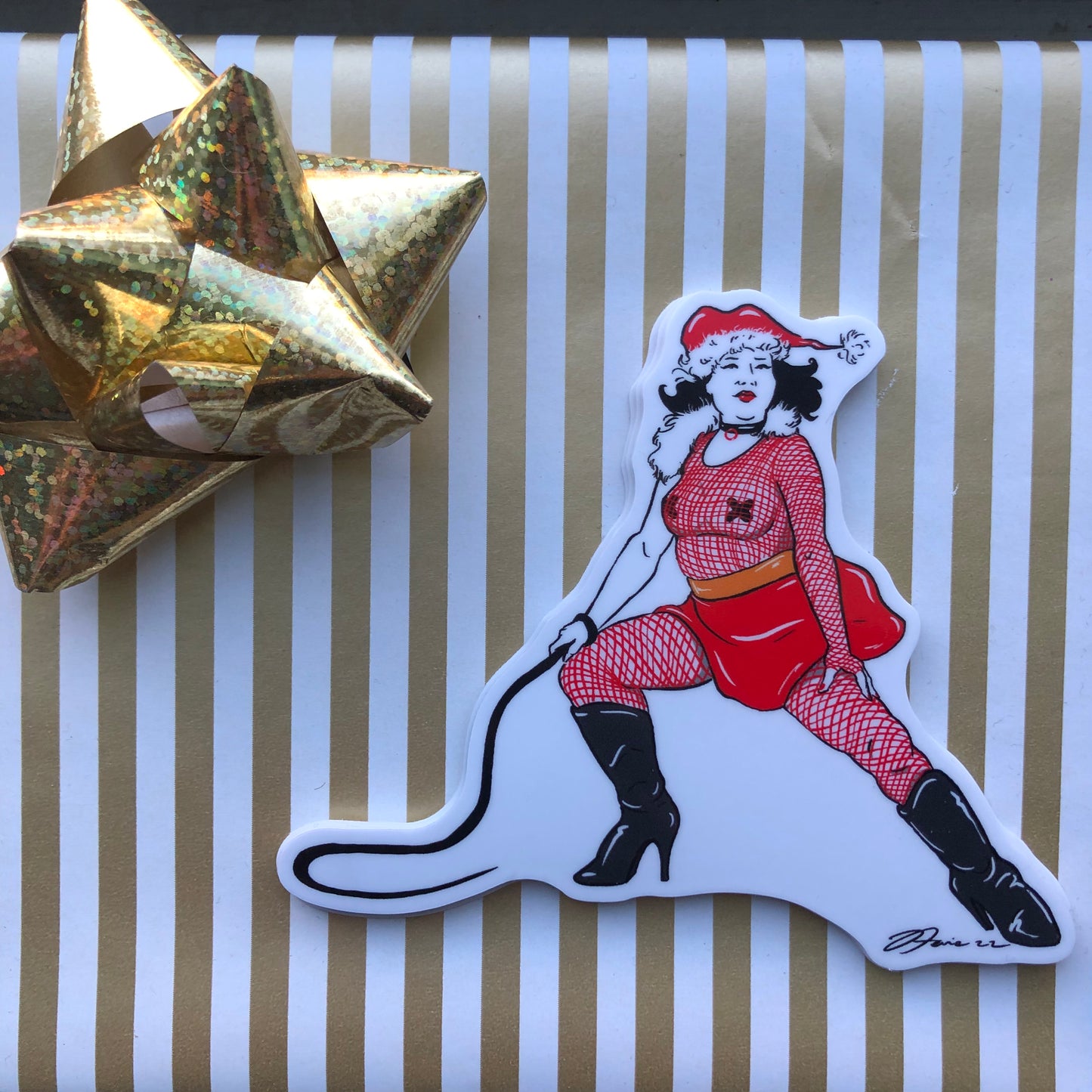 Have you been naughty? STICKER