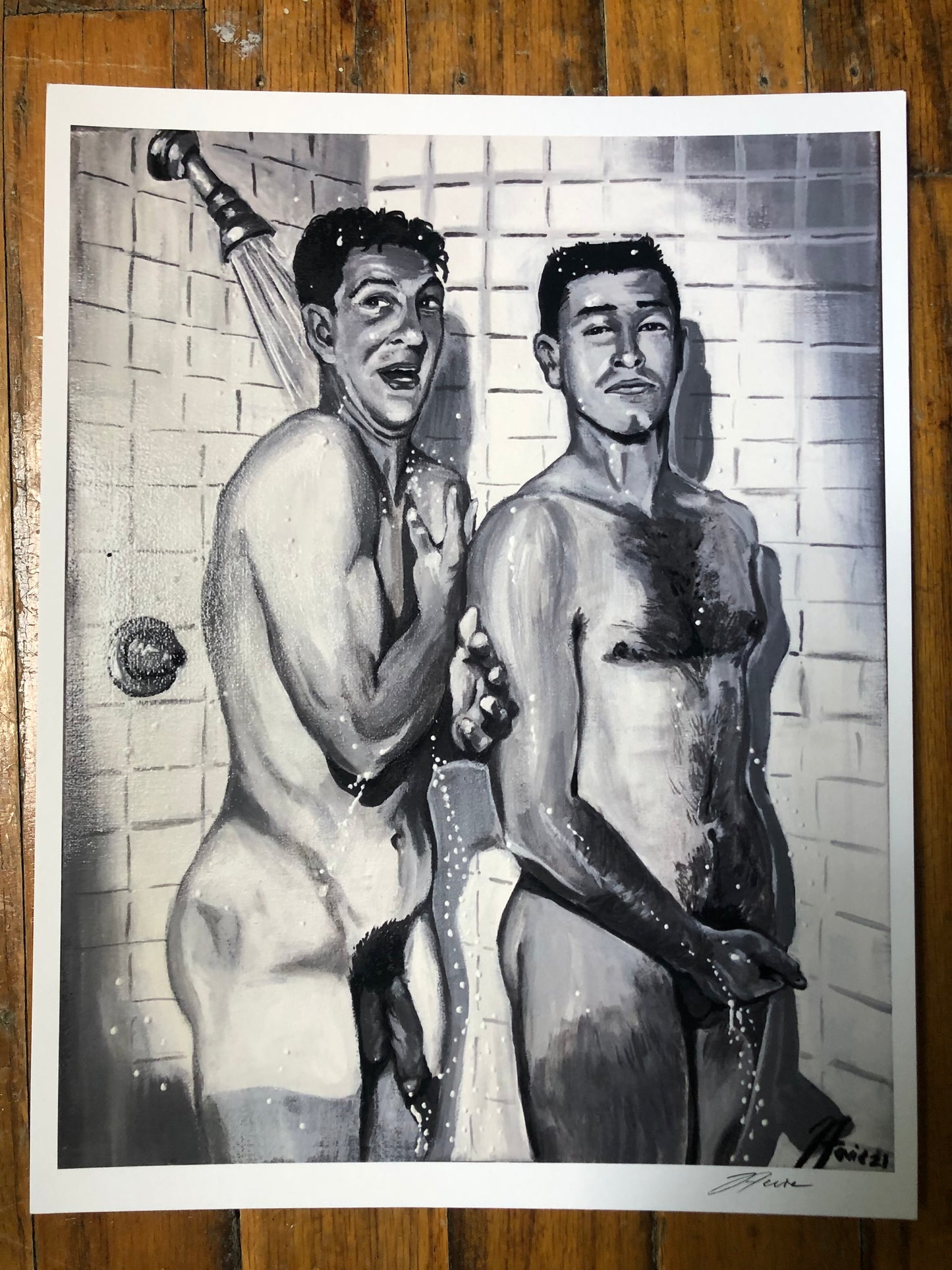 Dean Martin and Jerry Lewis Comedy Duo PRINT