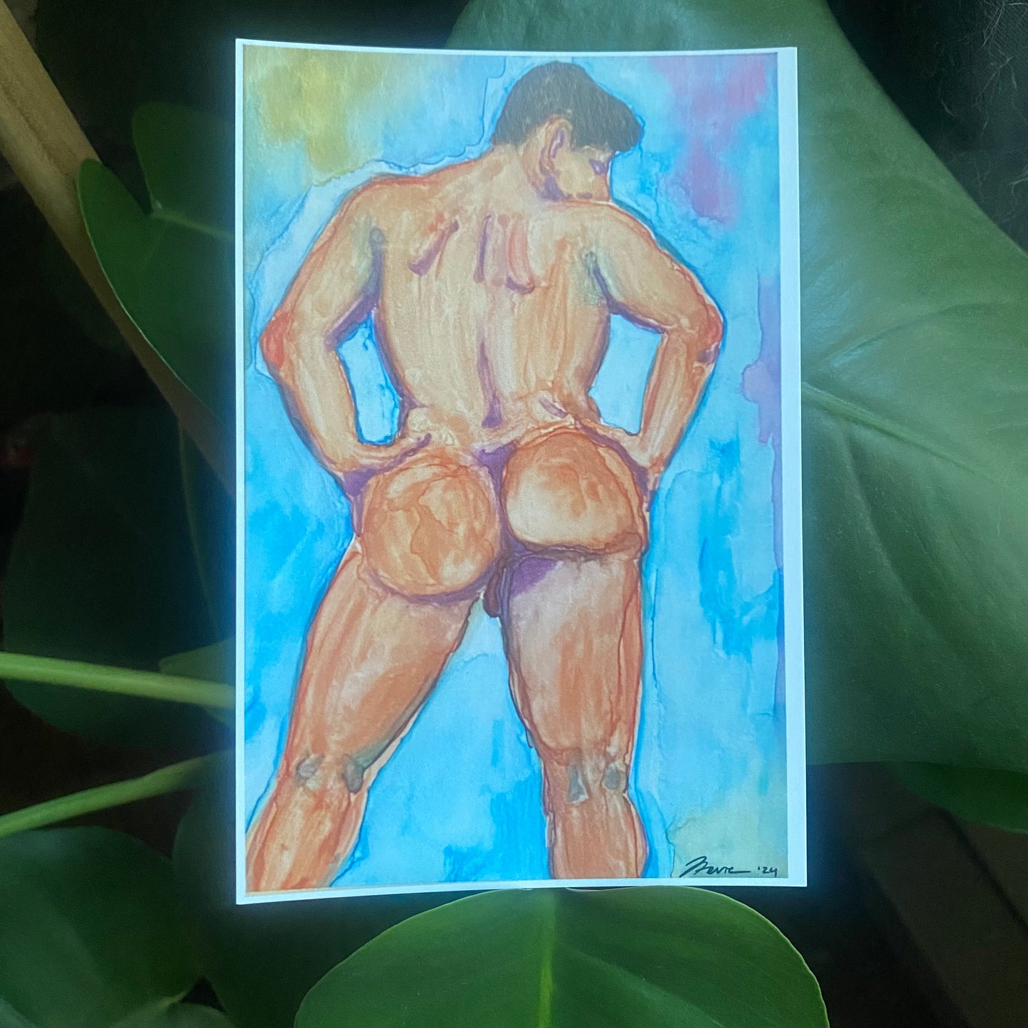 Himbo Akimbo POSTCARD/ PRINT / CARD