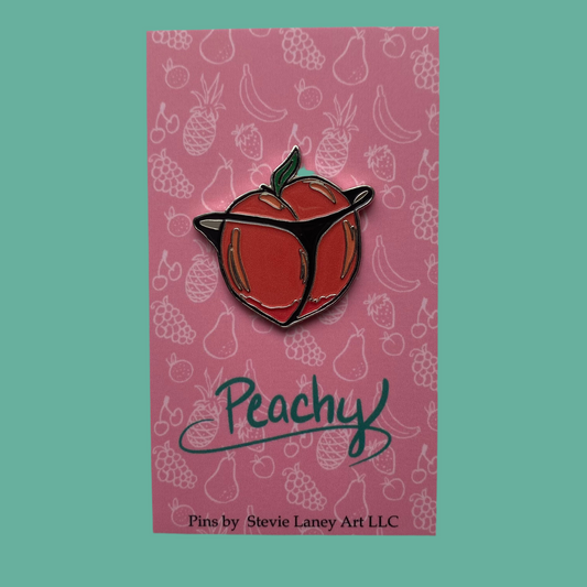 Peachy ENAMEL PIN