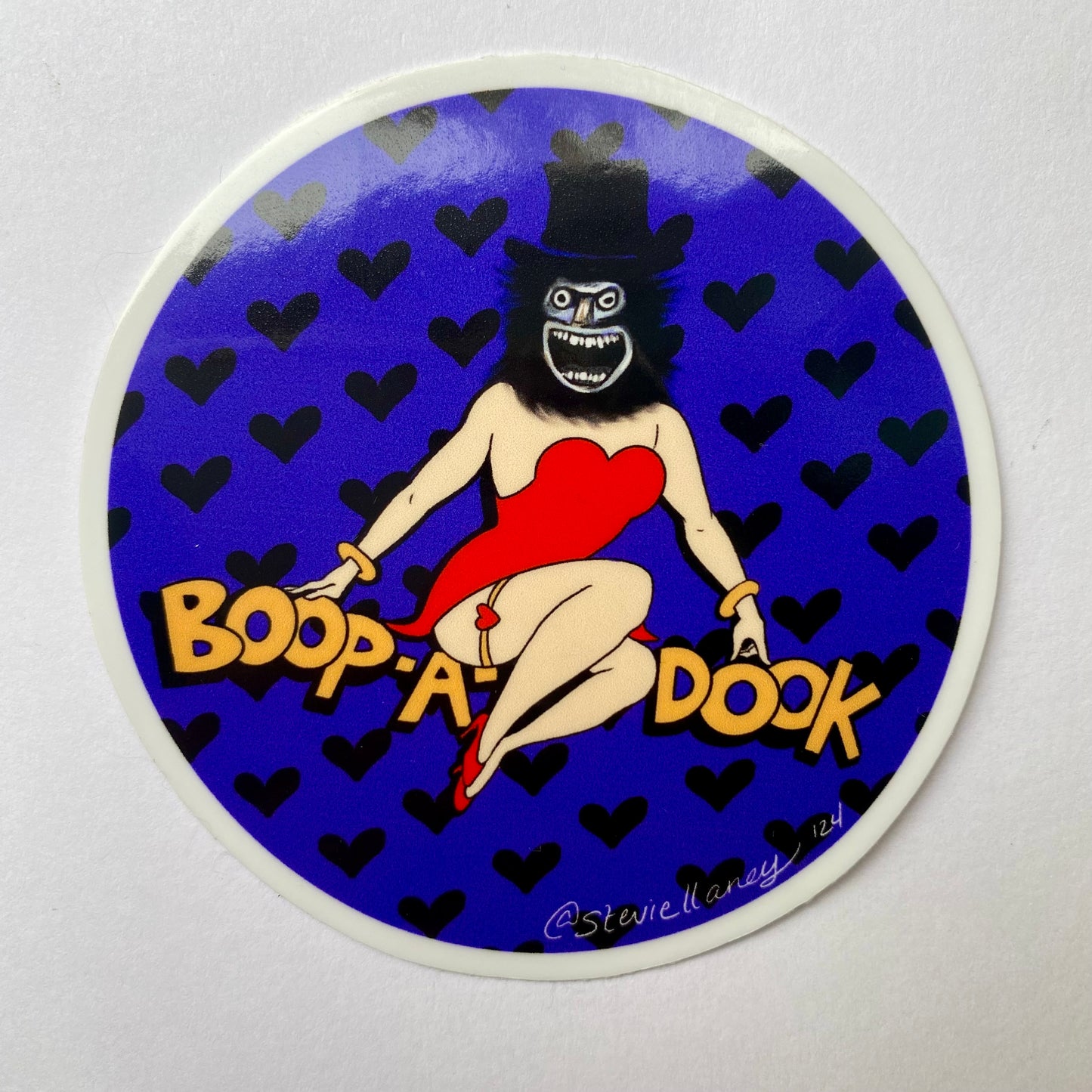 Boop-a-Dook STICKER