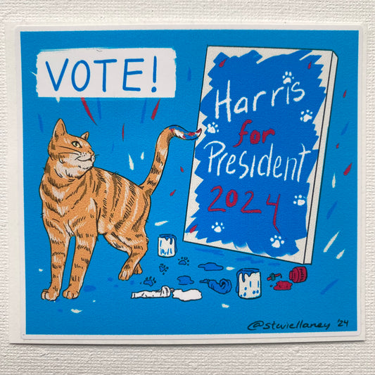 VOTE! Harris for President STICKER