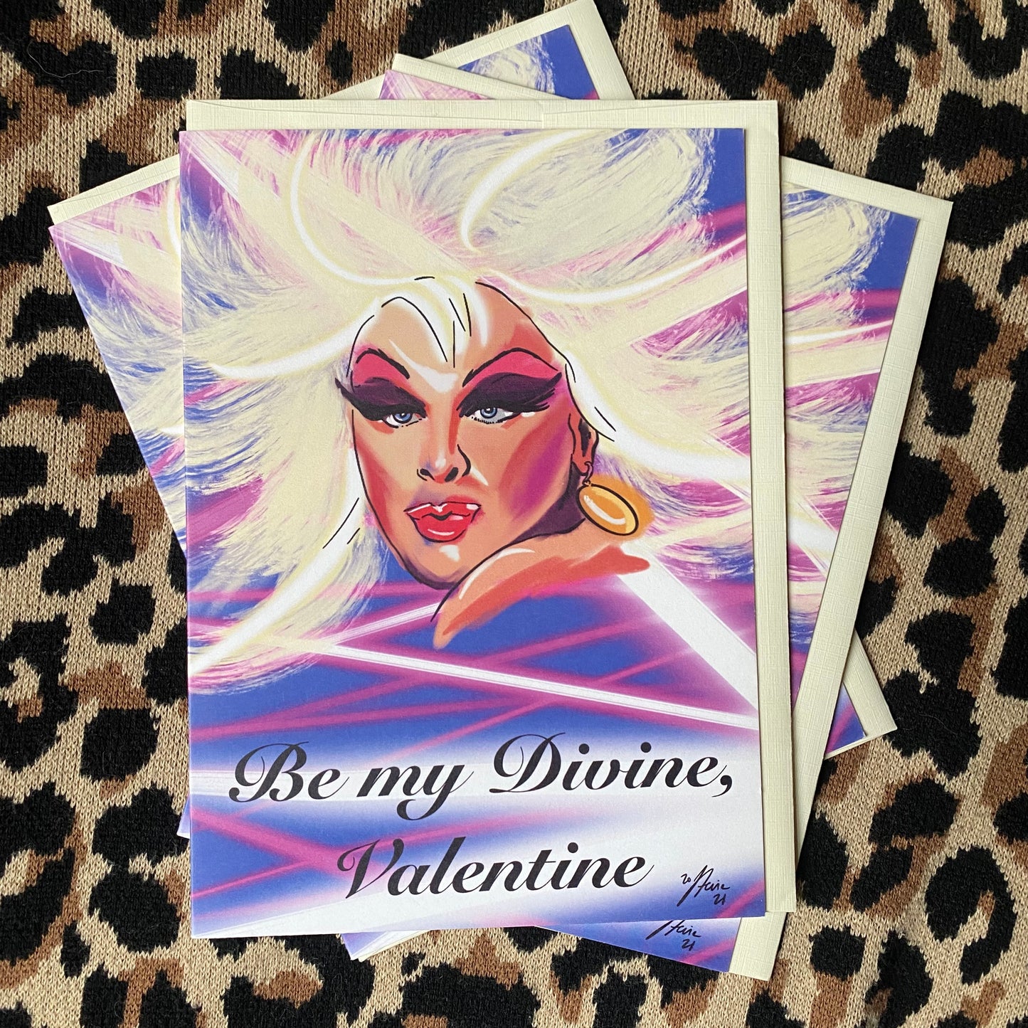 Divine Valentine GREETING CARD