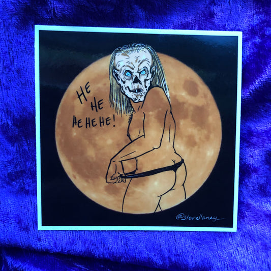 Crypt Keeper Pin-up STICKER