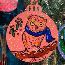 Load image into Gallery viewer, Owl ORNAMENTS