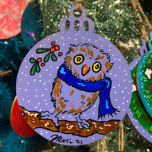 Load image into Gallery viewer, Owl ORNAMENTS