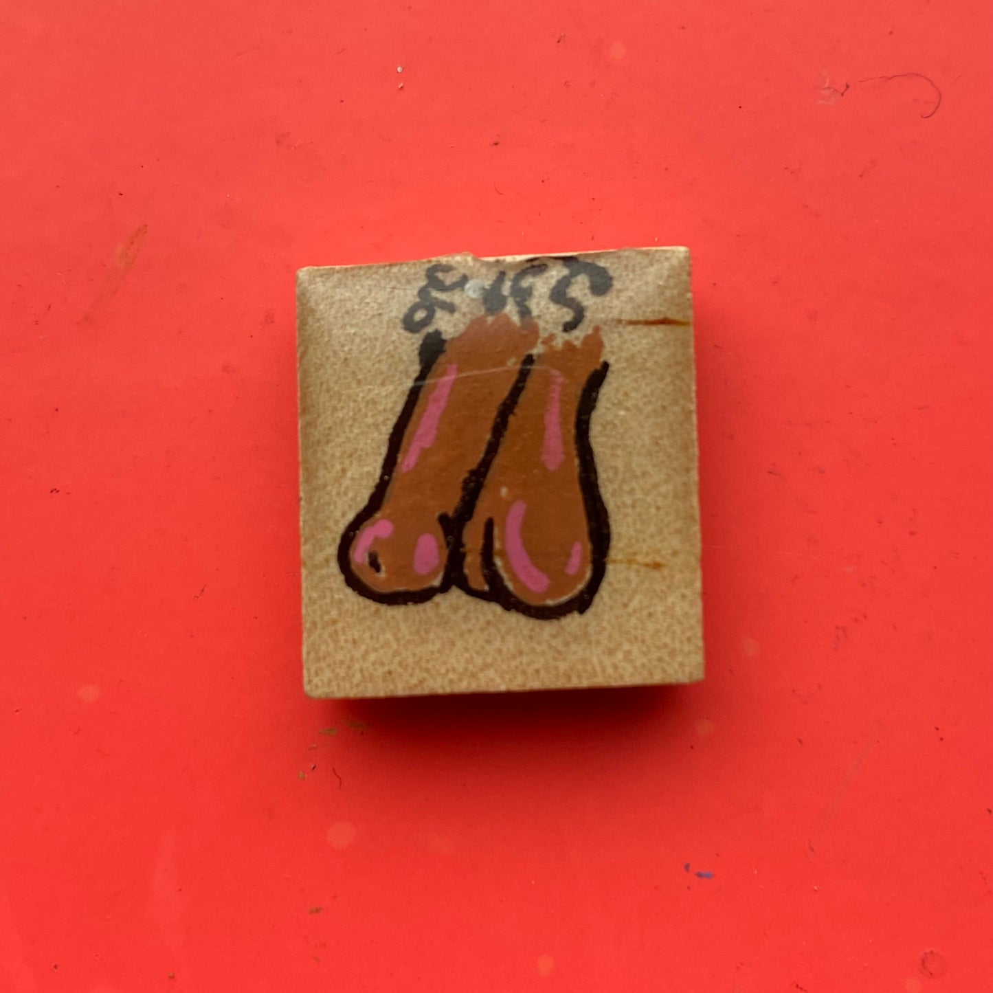 Penis, Vulva’s and Butt’s OH My! Scrabble Tile MAGNET