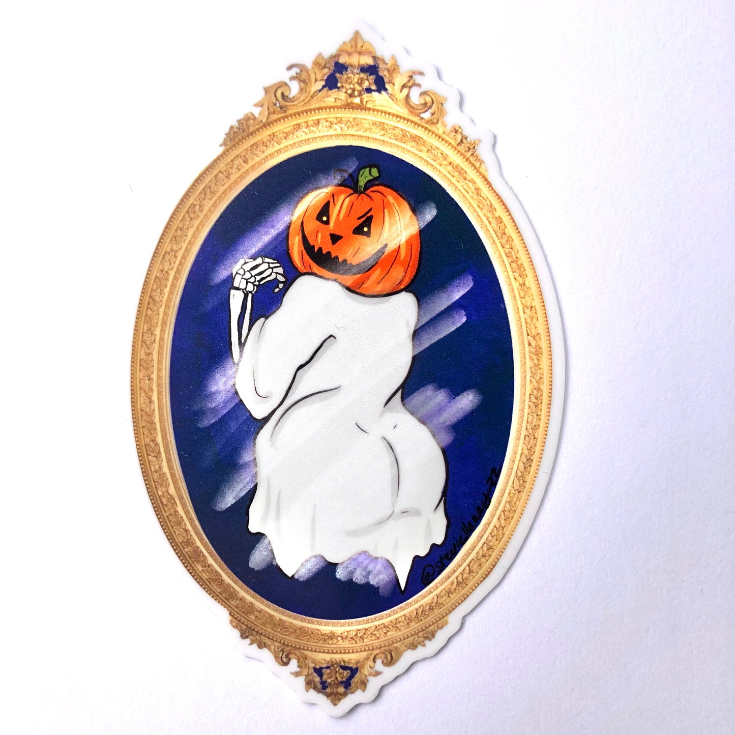 Ghost With The Most Boo-ty STICKER