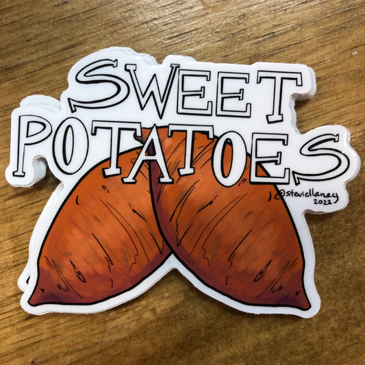 Sweet Potatoes STICKER