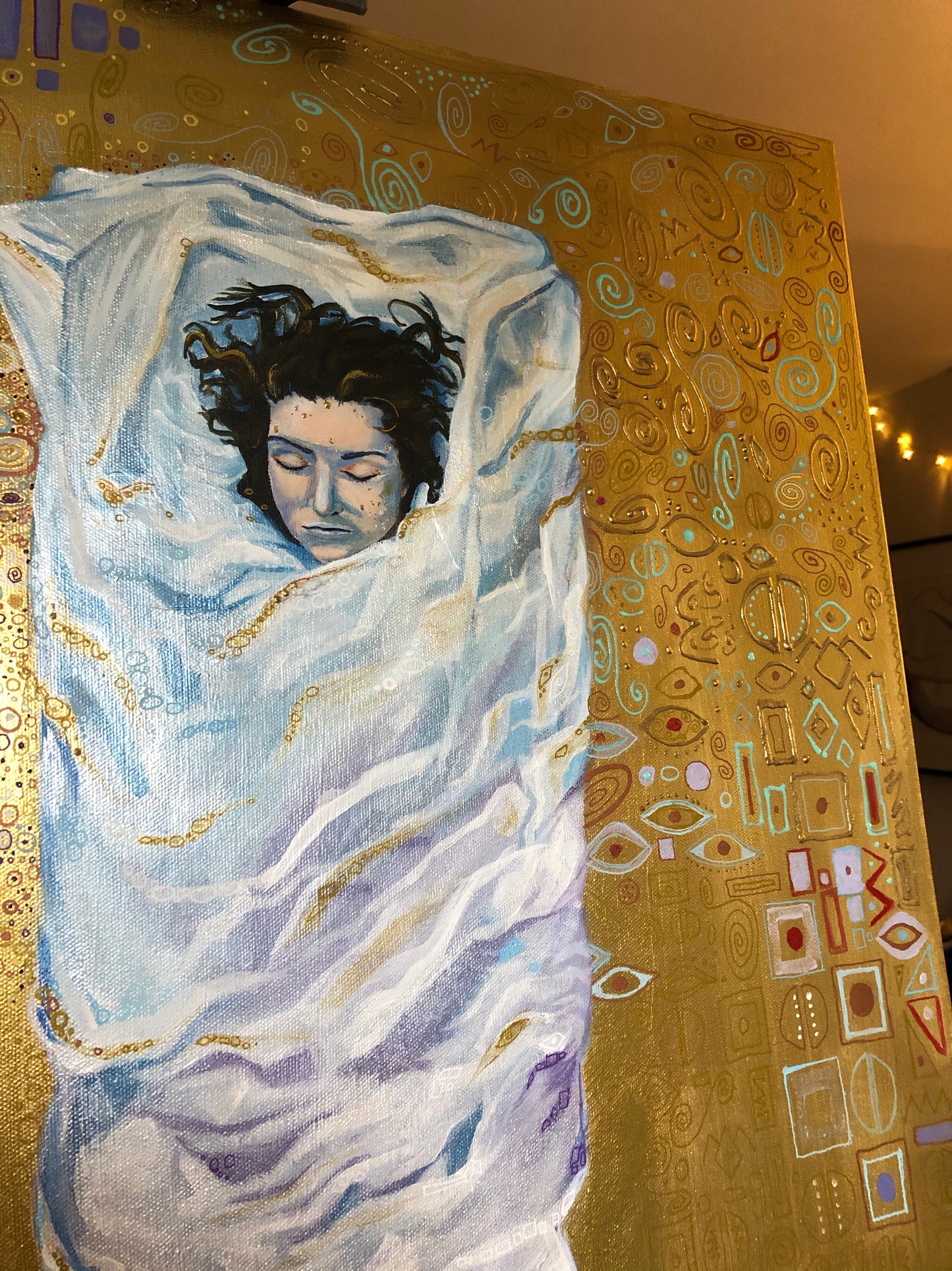 From Klimt to Peaks Original Painting