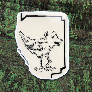 Fowl Bear STICKER