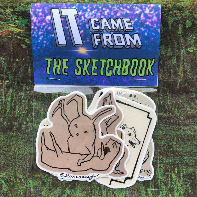 It Came From The Sketchbook STICKER PACK